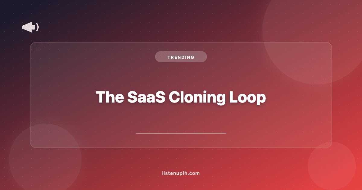 Indie Hackers Are Cloning Each Other’s SaaS. What Should You Build?