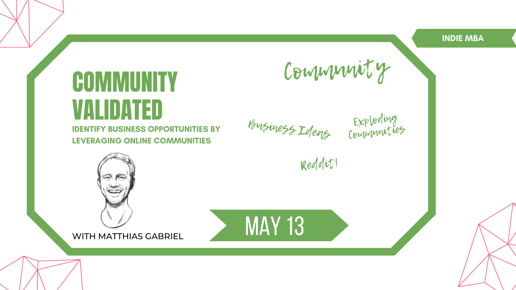 🚀 New video out: Community Validated - Identify business opportunities by leveraging online communities
